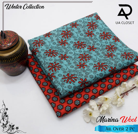 Marina Wool All Over Printed Winter Collection