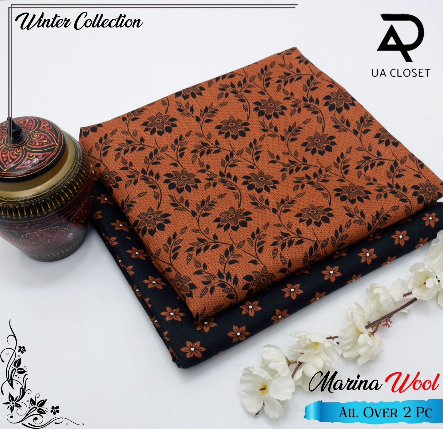 Marina Wool All Over Printed Winter Collection